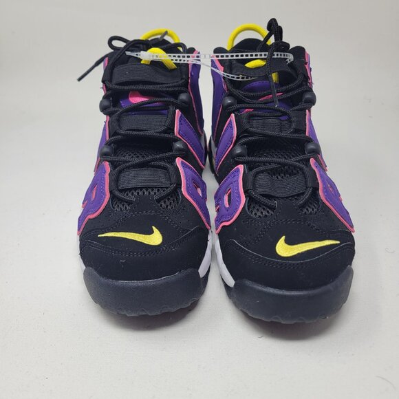Nike Air More Uptempo Black Court Purple Basketball DZ5278-001 Kids GS pippen - Picture 10 of 16